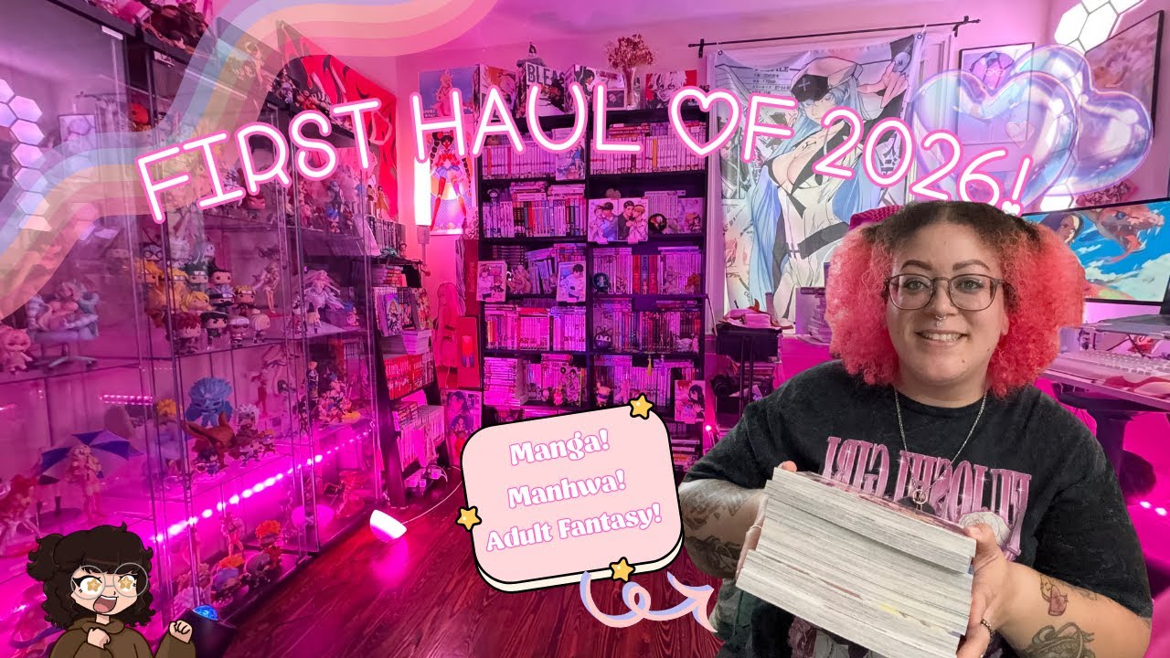 First Haul of 2026! | Manga, Books, & Manhwa!