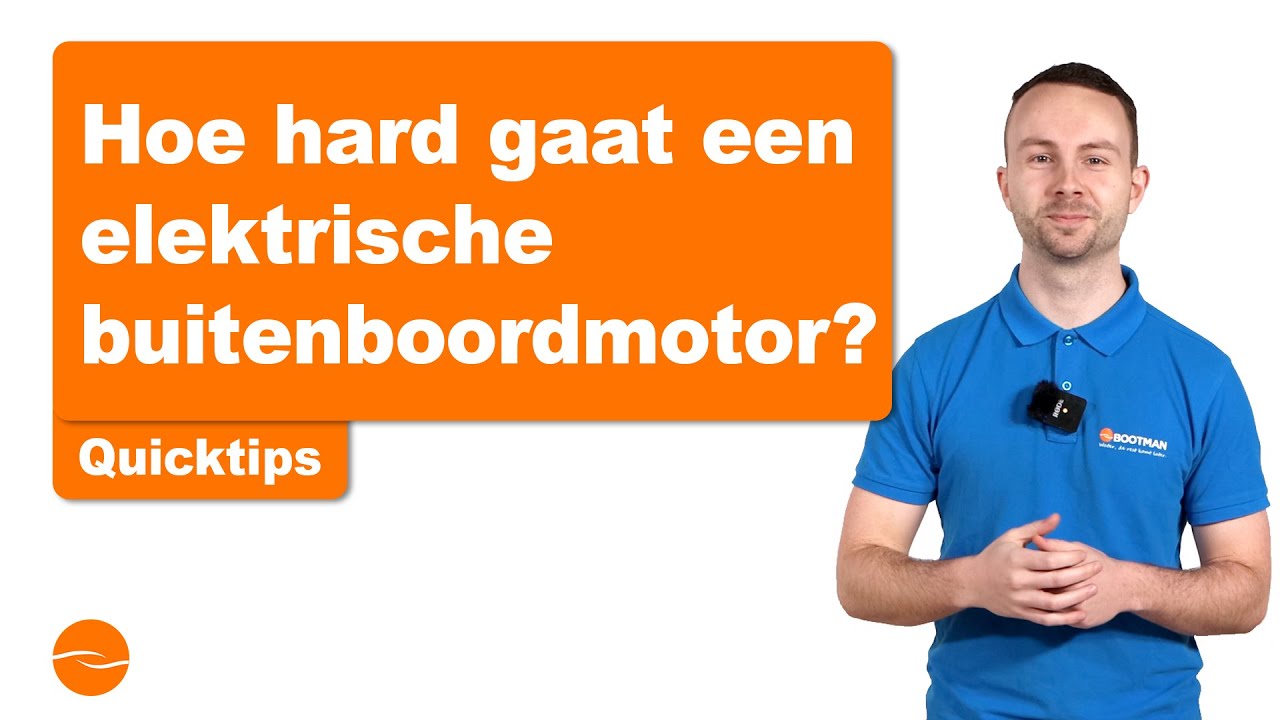 Hoe hard gaat een elektrische buitenboordmotor? Alles wat je moet weten in 2 minuten!