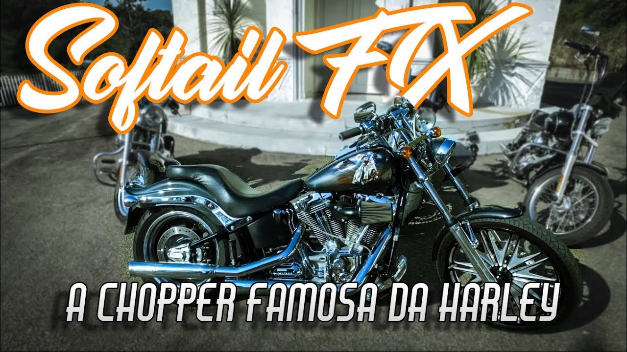 A Chopper da Harley Softail FX