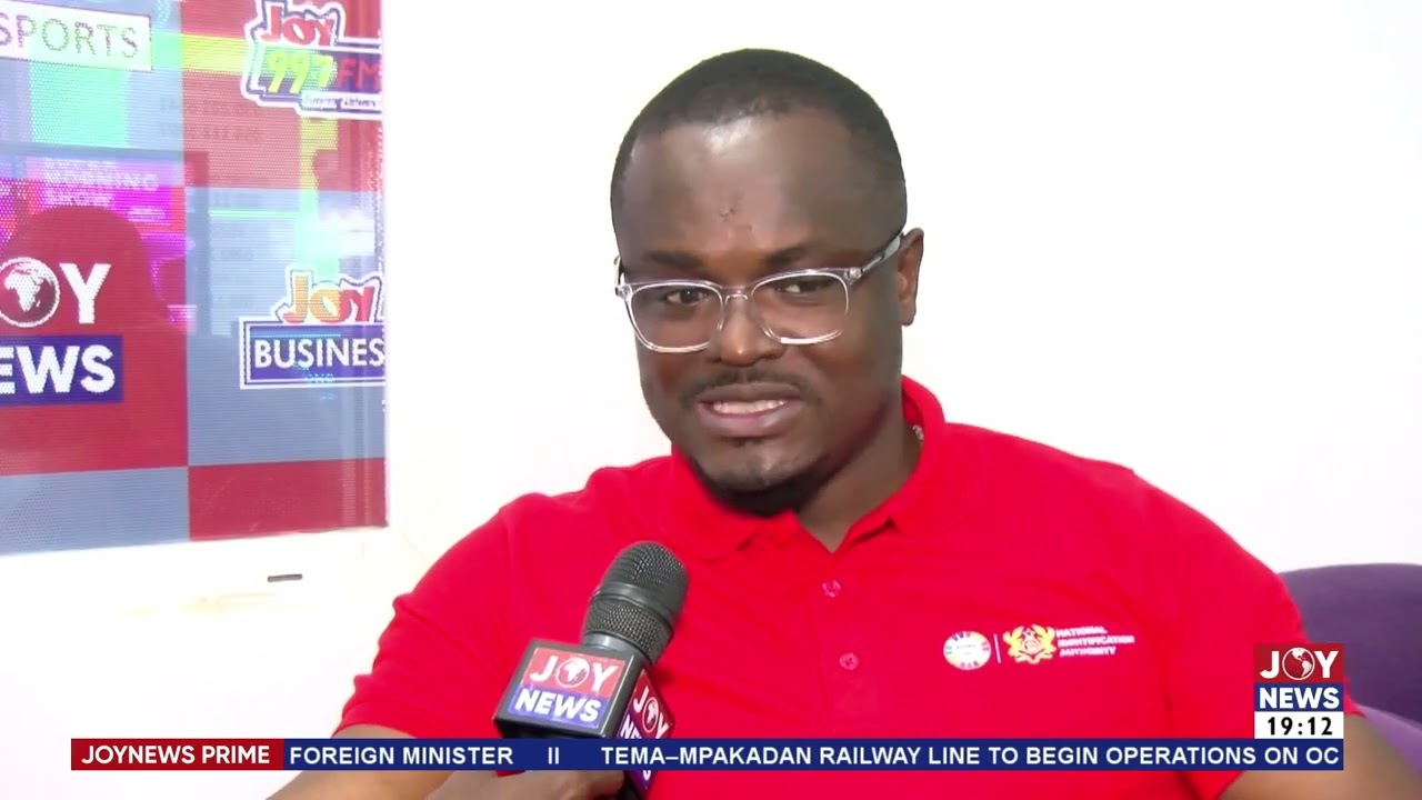 NIA Operations: We have cleared over 640,000 Ghana Card backlog - Yayra Koku. #JoyNews