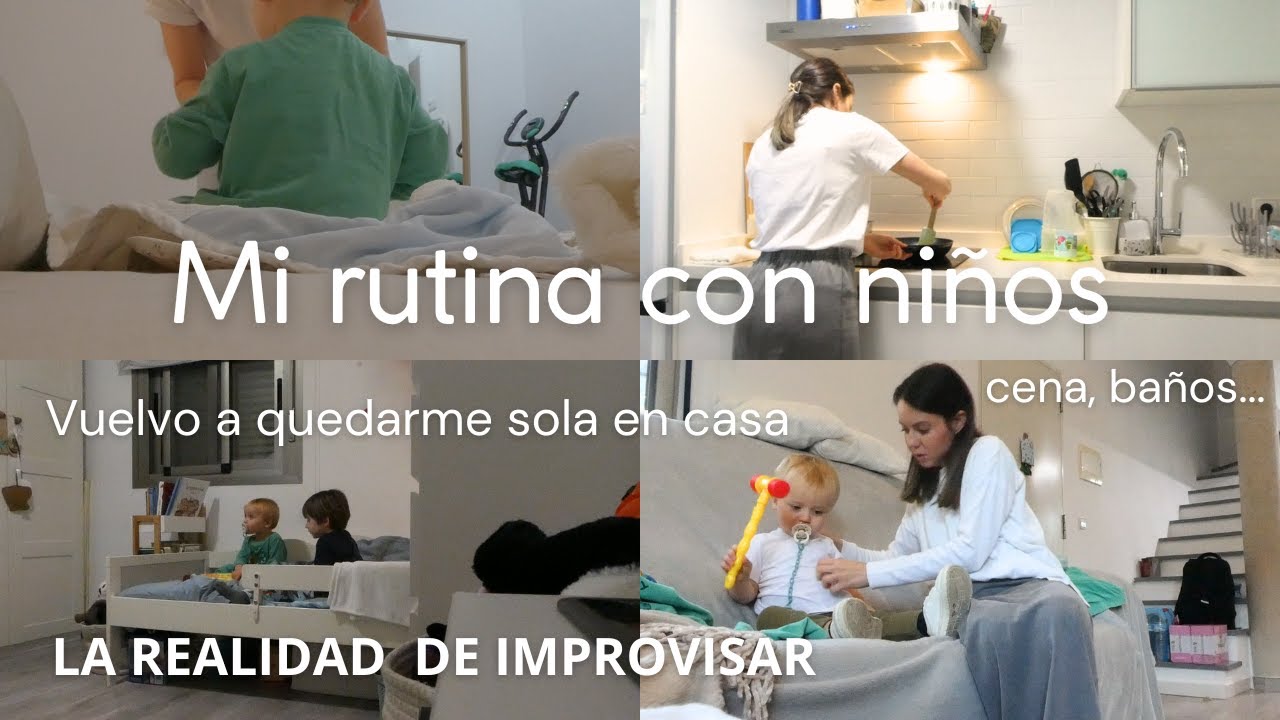 ¿MATERNIDAD REAL O PERFECCIÓN ? TODO PARA MI, RUTINA CON DOS NIÑOS SOLA| VLOG
