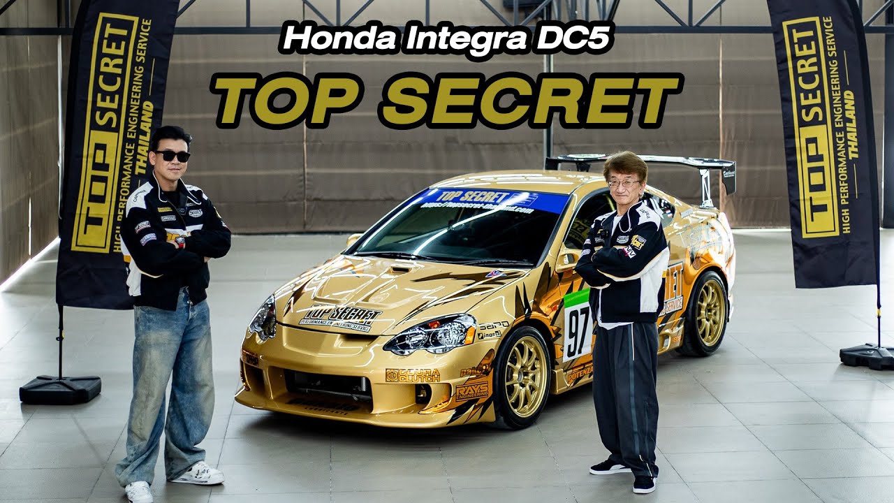 มหากาพย์ เกียร์ดึง Top Secret Honda INTEGRA DC5...#beerbaiyoke #topsecretthailand #honda
