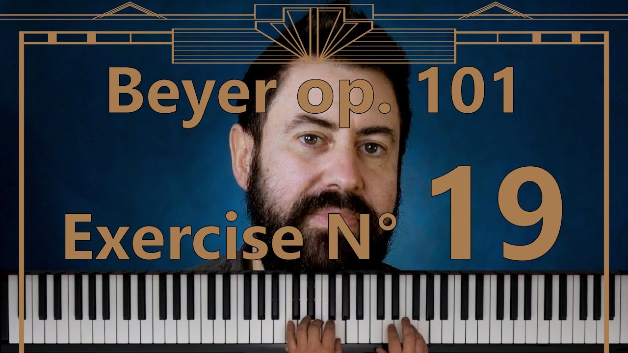 Piano tutorial - Beyer Op. 101 esercizio N° 19