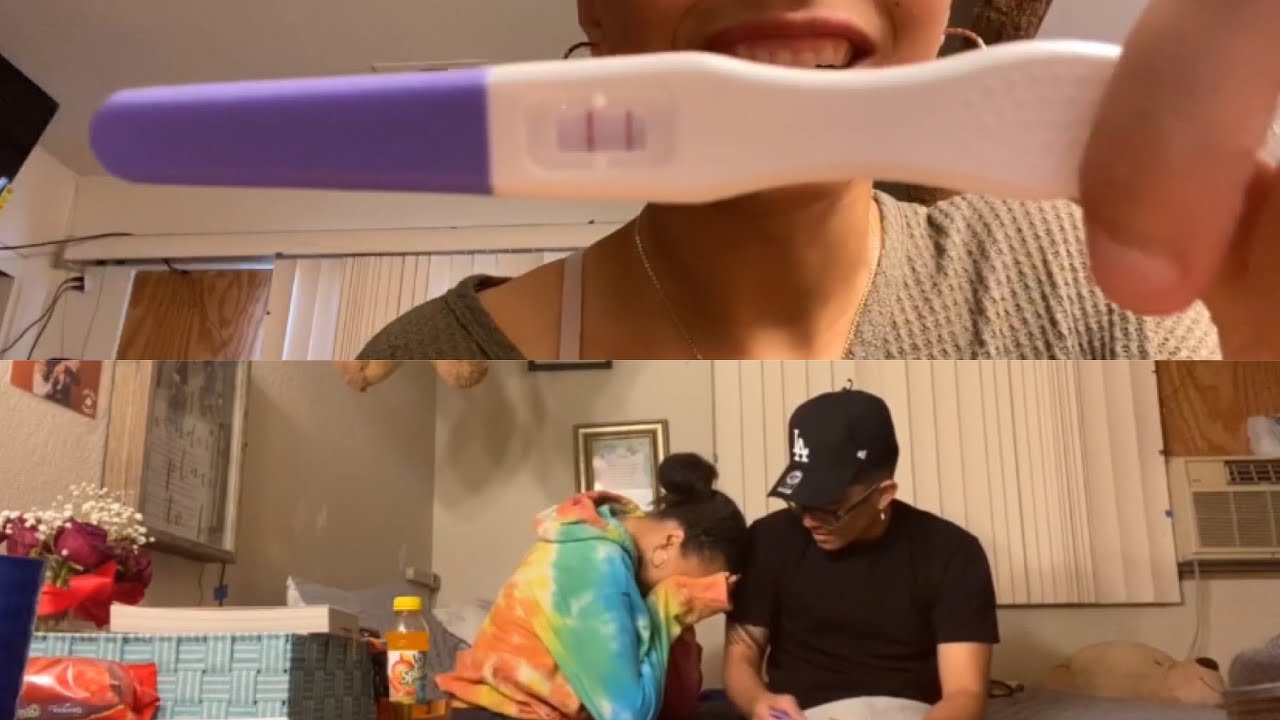 POSITIVE PREGNANCY TEST PRANK ON BOYFRIEND!!!!