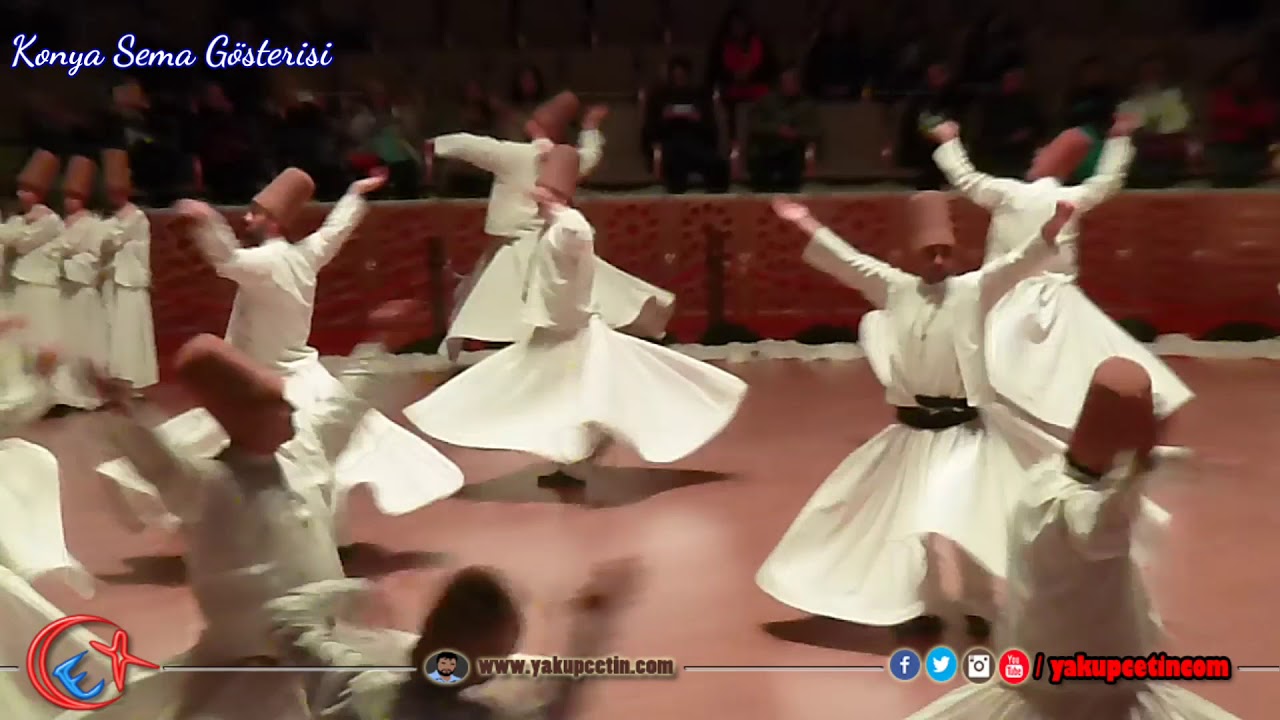 Konya Mevlana Kültür Merkezi Sema Gösterisi - yakupcetincom