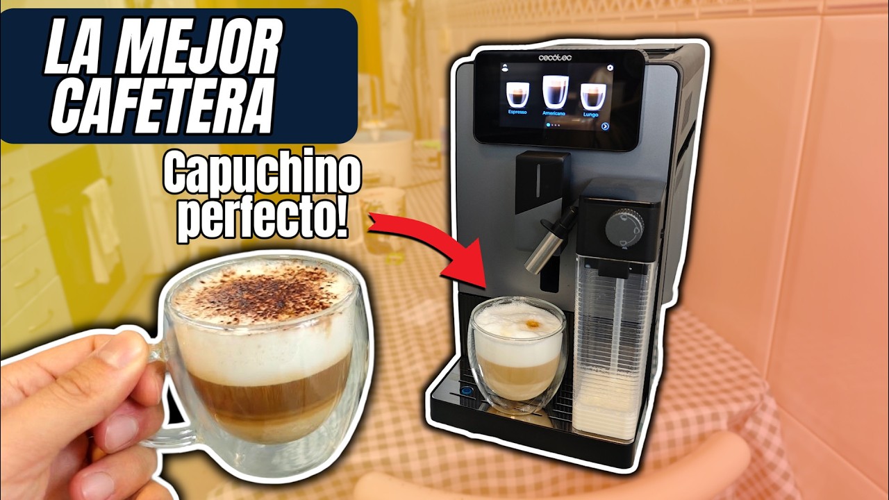 Mejor CAFETERA AUTOMÁTICA BARATA 2026 ✅ Cremmaet Latte Touch