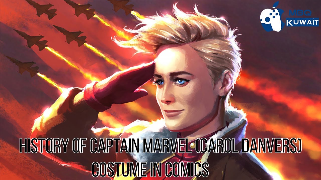 History of Captain Marvel (Carol Danvers) Costume in Comics