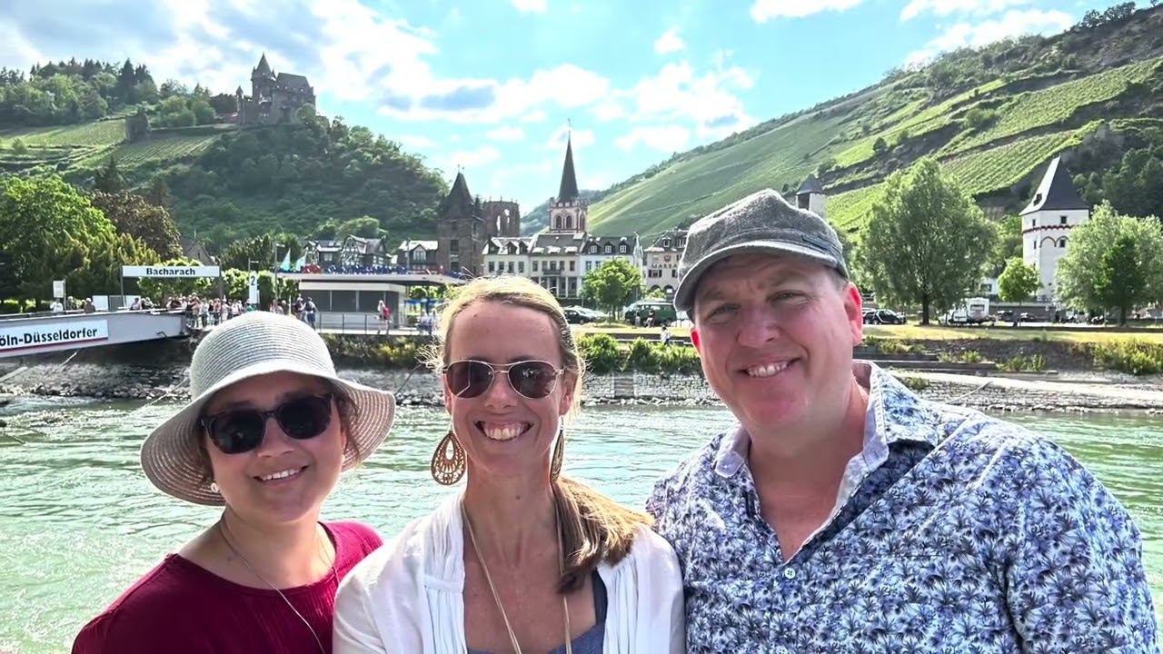 The Rhein River afternoon cruise, Germany (Vlog)