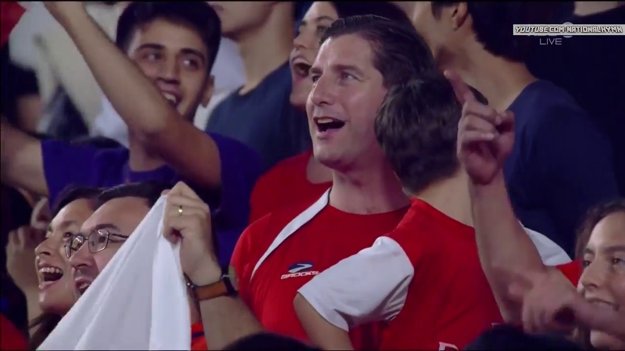 Chile National Anthem (11.09.2018 : vs South Korea)