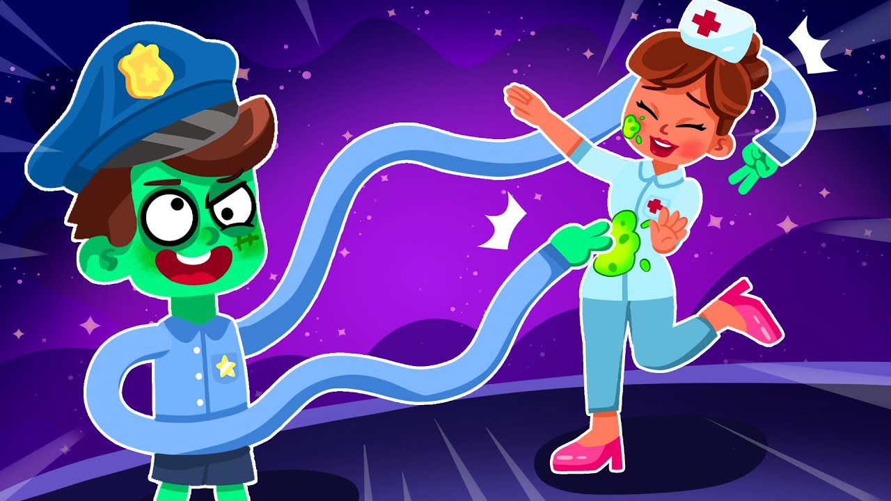 Zombie Is Coming Song | Tickle Tickle Baby Song | Nursery Rhymes & Kids Songs