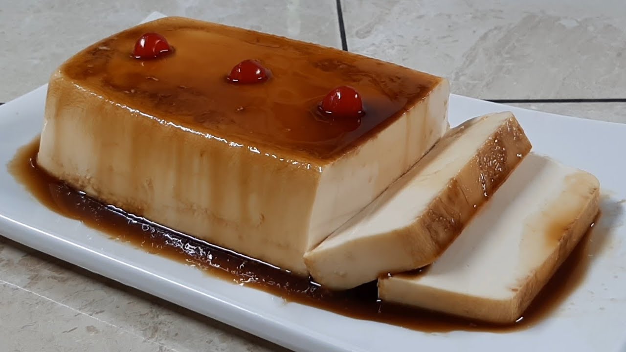 Flan de Leche SIN huevo SIN Horno muy sabroso /Cocina con Jenny