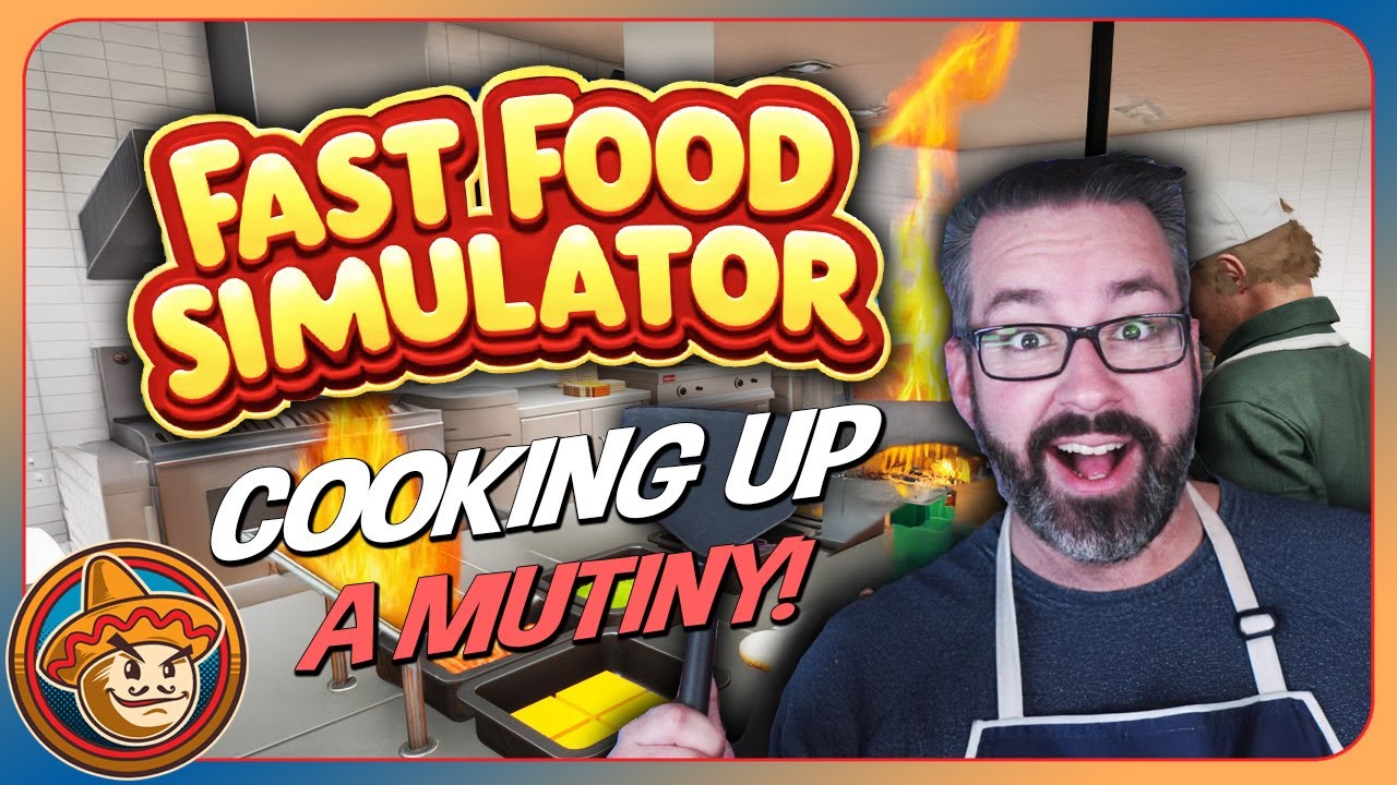 COOKING UP A MUTINY!🔥👀 (Fast Food Simulator w/ Gassy, Sark, NFEN, Stu, APL, & Bruce)