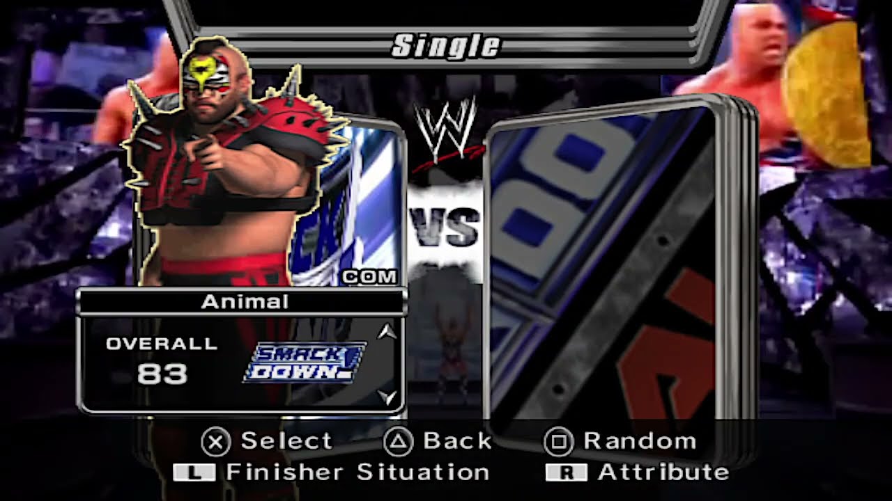 SMACKDOWN VS RAW 2006 THE REMASTERED MOD PSP V2 UPDATE ALPHABETICIZED ROSTER!