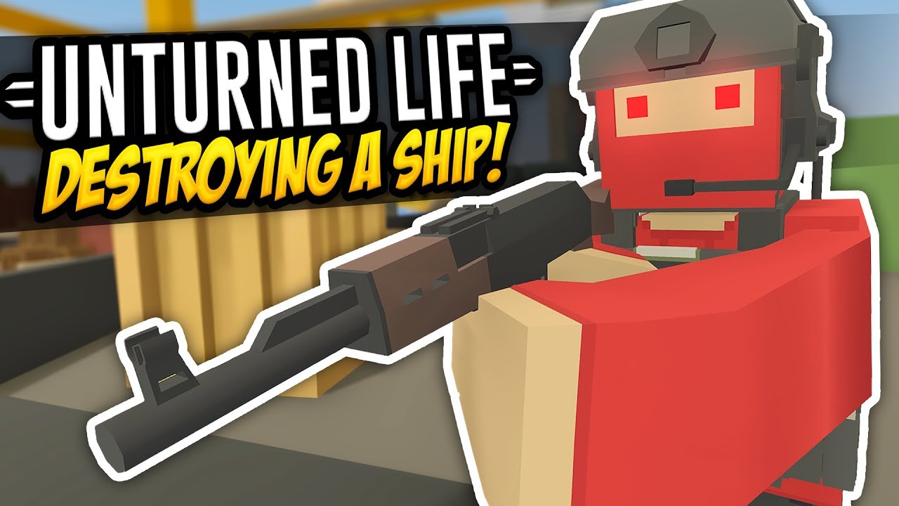 УНИЧТОЖЕНИЕ КОРАБЛЯ - Unturned Life Roleplay #510