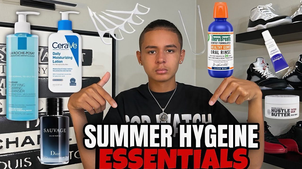 SUMMER HYGIENE ESSENTIALS EVERY GUY NEEDS