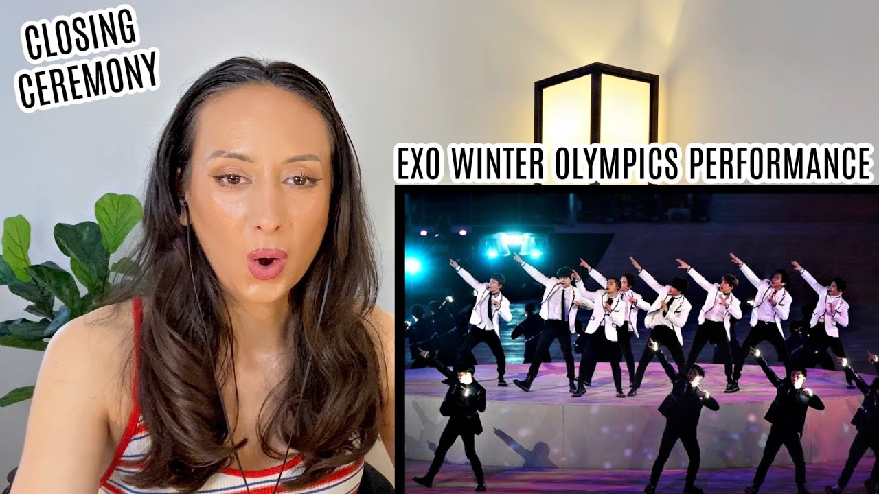 EXO at the Winter Olympics - FULL Performance  REACTION | 2018 Closing Ceremony
