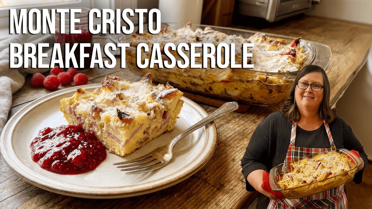Monte Cristo Breakfast Casserole That Everyone Will Love!
