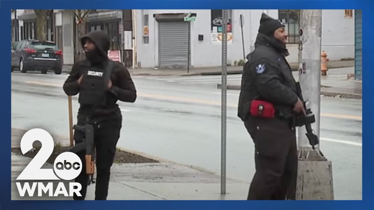 Business owner hires armed security guards after quadruple shooting in Baltimore