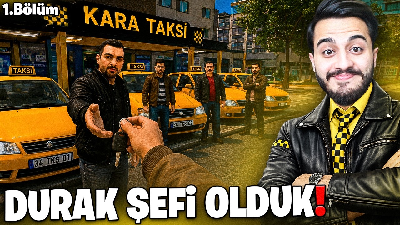 TAKSİ DURAĞI ŞEFİ OLDUK! İSTANBUL İ&Ccedil;İ TAKSİLER &Ccedil;ALIŞTIRIYORUZ! Taksimetre #1