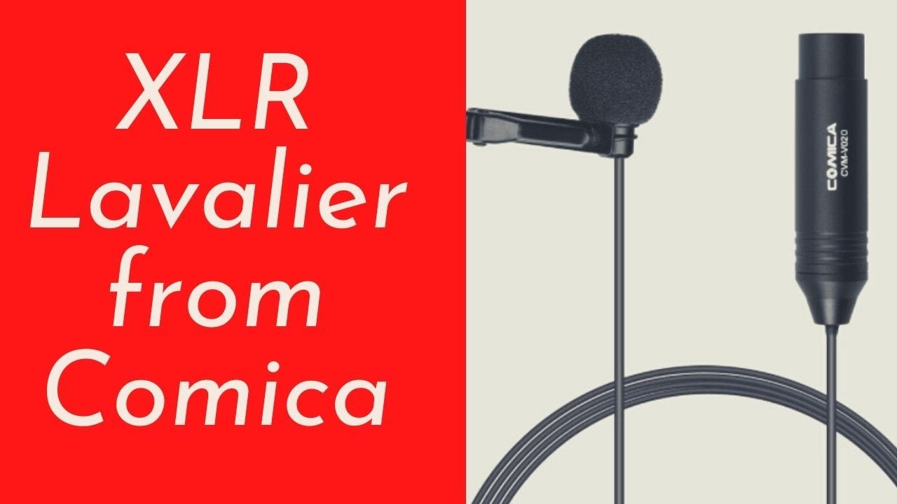 Петличный микрофон Comica CVM-V020 XLR