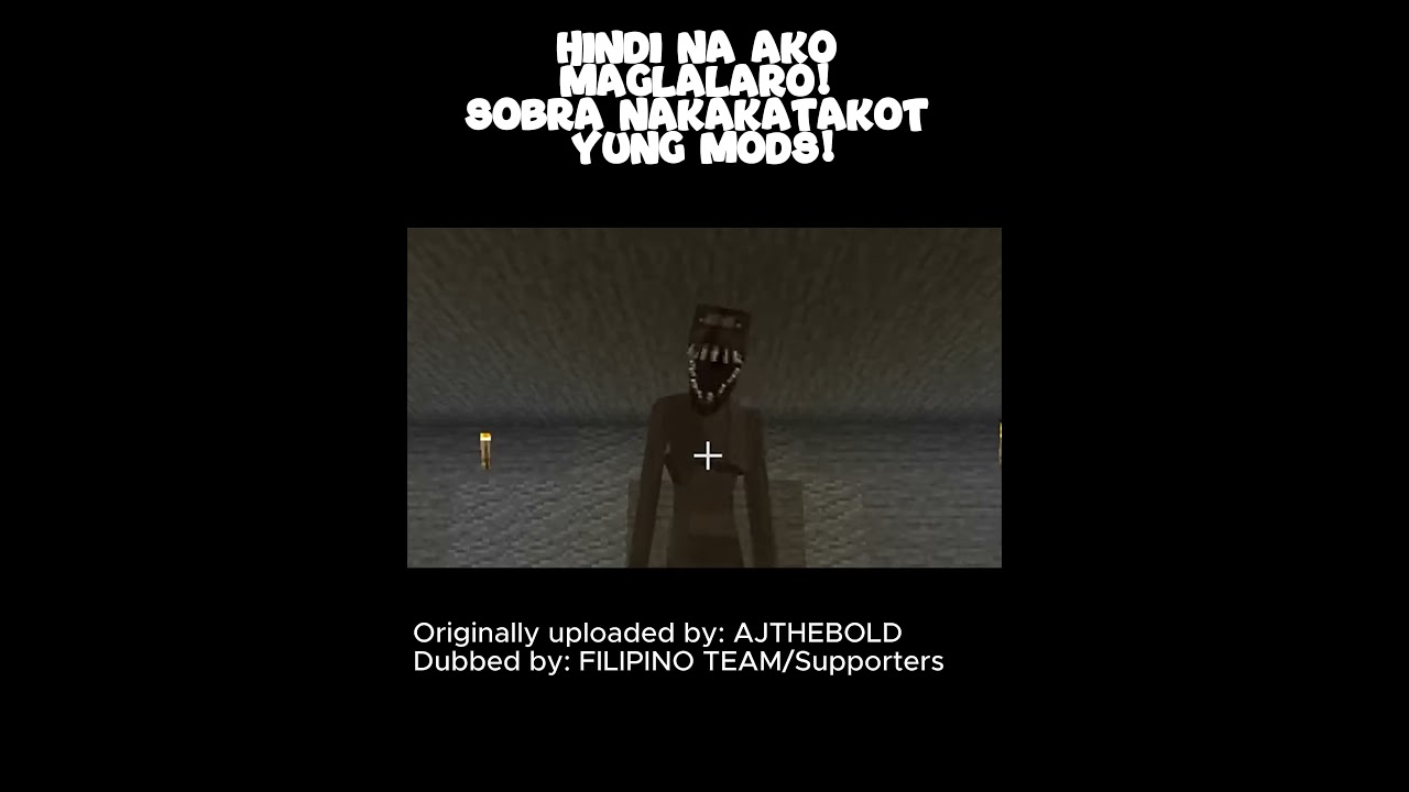 AJDTHEBOLD Vs THE CAVE DWELLER MOB (TAGALOG)  #minecraf#scary#horror#viral#minecraftmemes