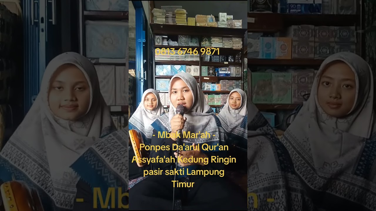 #Sholawat Lengileng #Mbak Mar'ah #Ponpes Da'arul Qur'an Assyafa'ah #Kedung Ringin pasir sakti Lamp