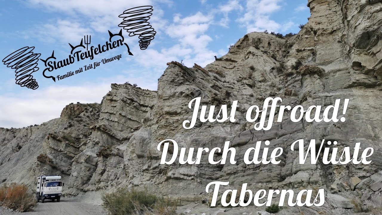 [7] Just offroad: Durch die Wüste Tabernas - hinter der Sierra Nevada /Spanien