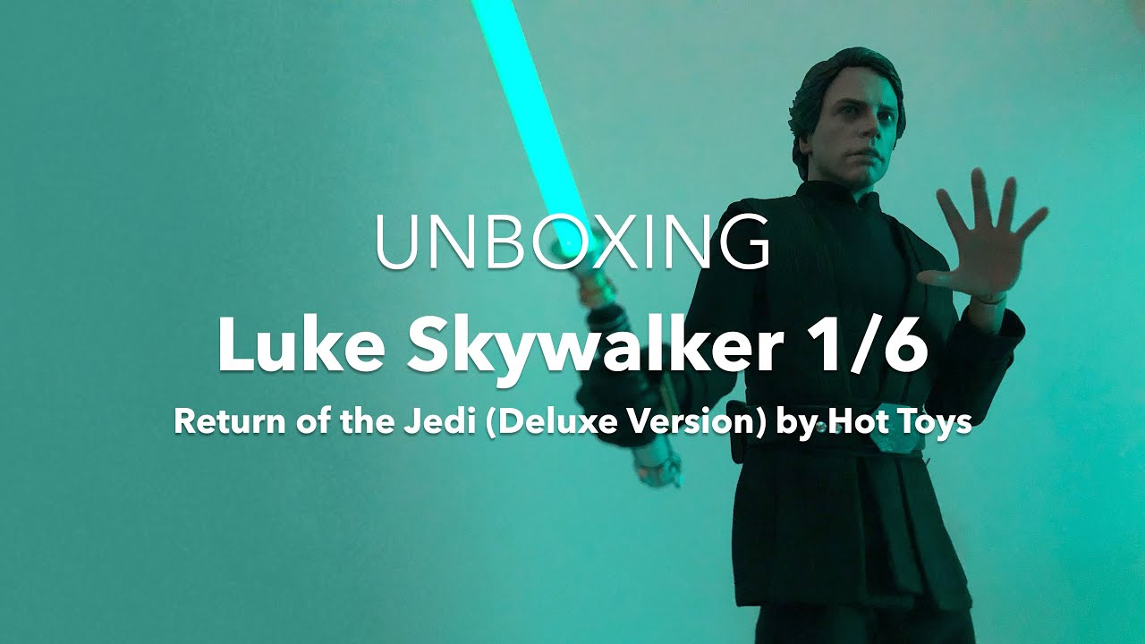 UNBOXING Luke Skywalker RotJ Deluxe by Hot toys