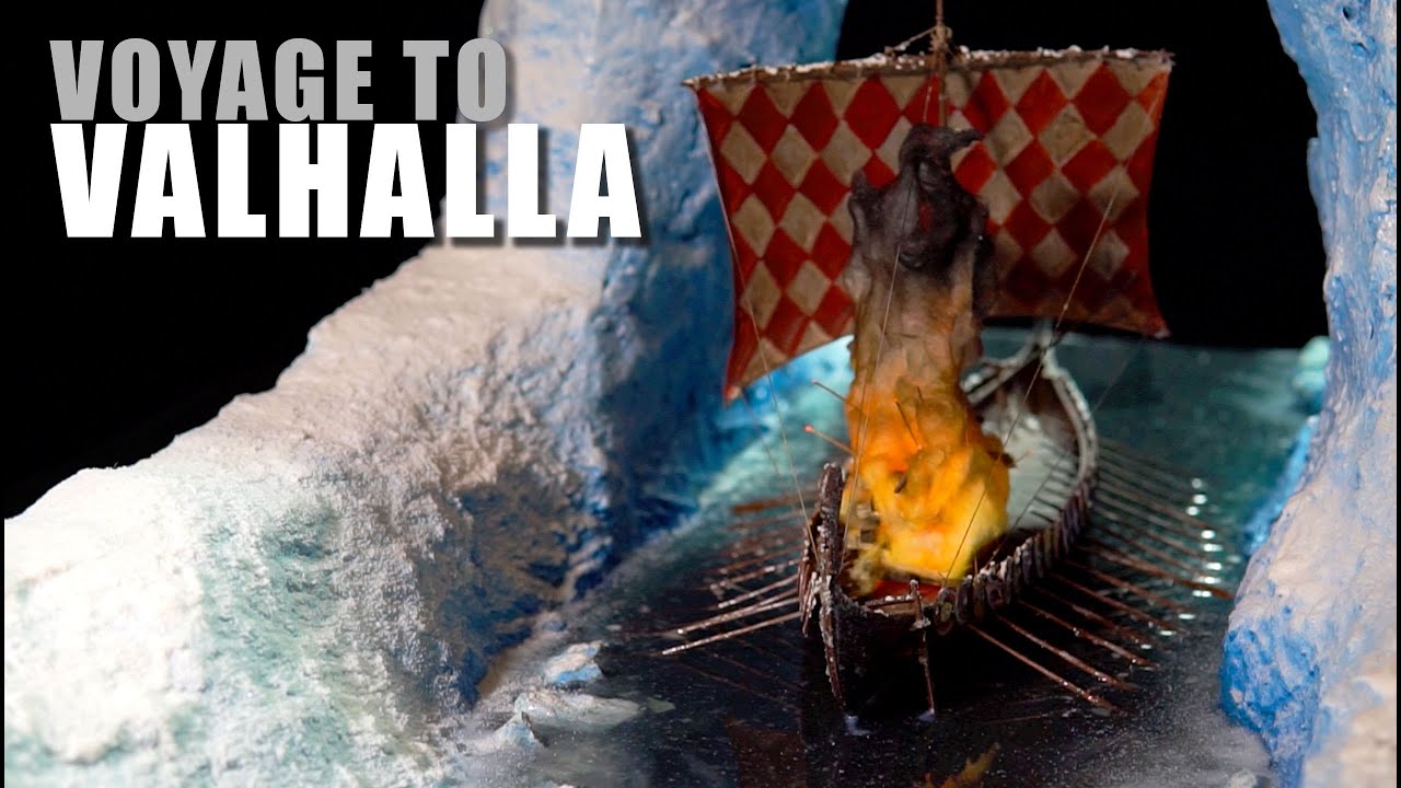 Building an Epic Viking  Snow Diorama - Fire and Ice