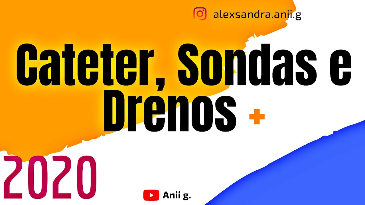 Cateteres, Sondas Vesicais e Drenos / CUIDADOS DE ENFERMAGEM - VIDEO AULA.
