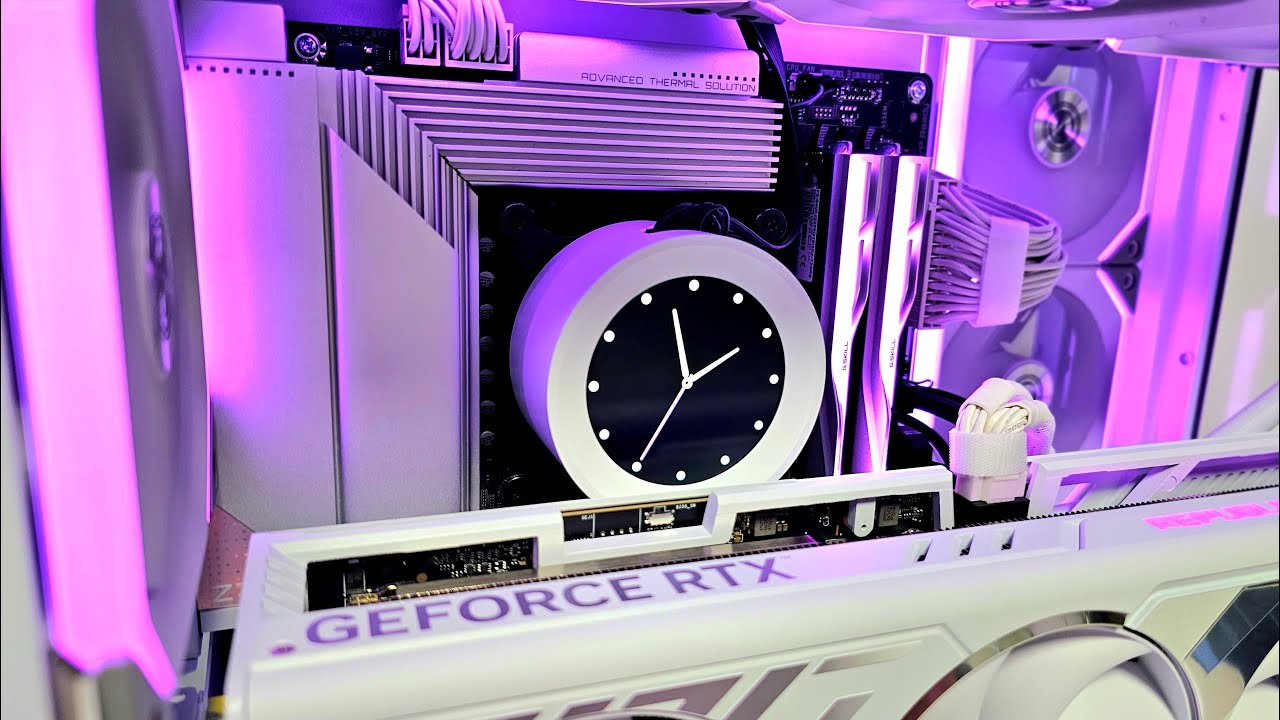 RTX 4090 STRIX + 13900K White computer