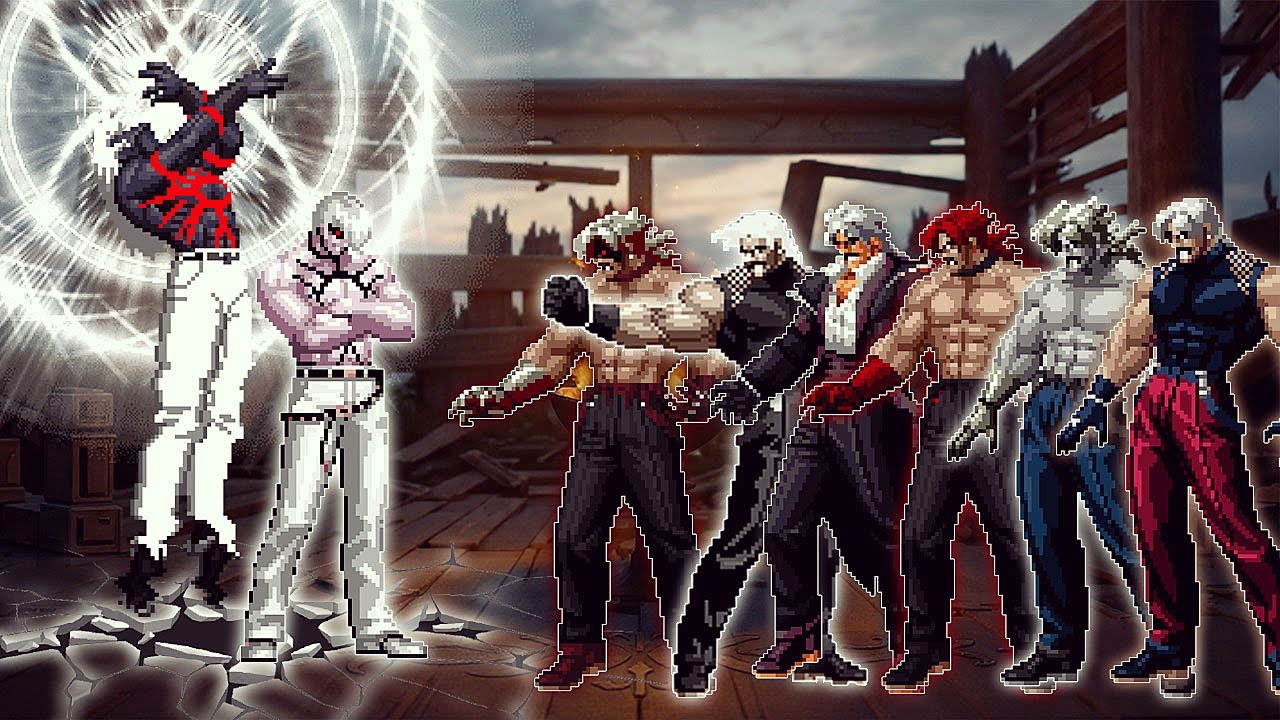 [KOF Mugen] Orochi Iori XIII WF Vs Ultimate Rugal Boss Team