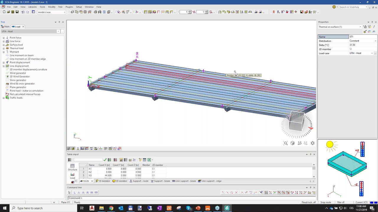 Design of a continuous composite bridge using IDEA StatiCa