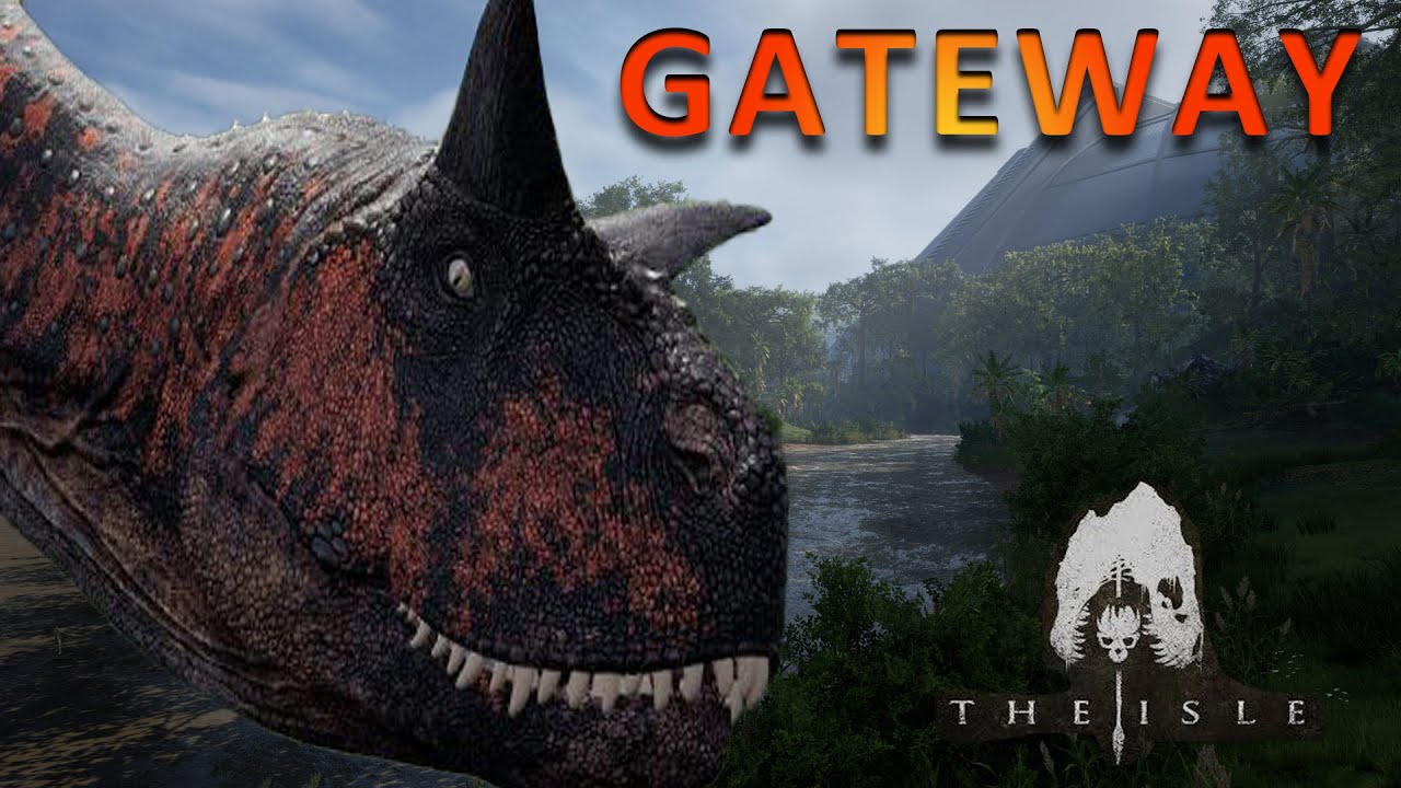 I Played Carno On Gateway | Carnotaurus Gameplay | The Isle Evrima Gateway