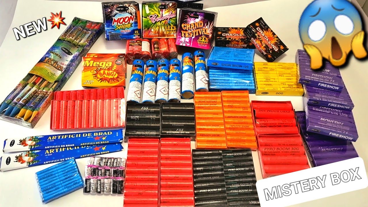 💥MEGA Colecție de PETARDE și ARTIFICII 2023-2024 - Vuurwerk Unboxing Polenböller 💣