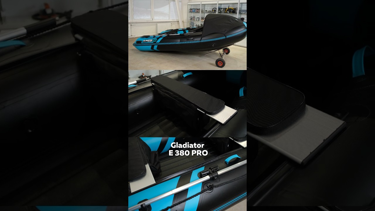 Gladiator E380PRO boat. Full review now on the channel!
