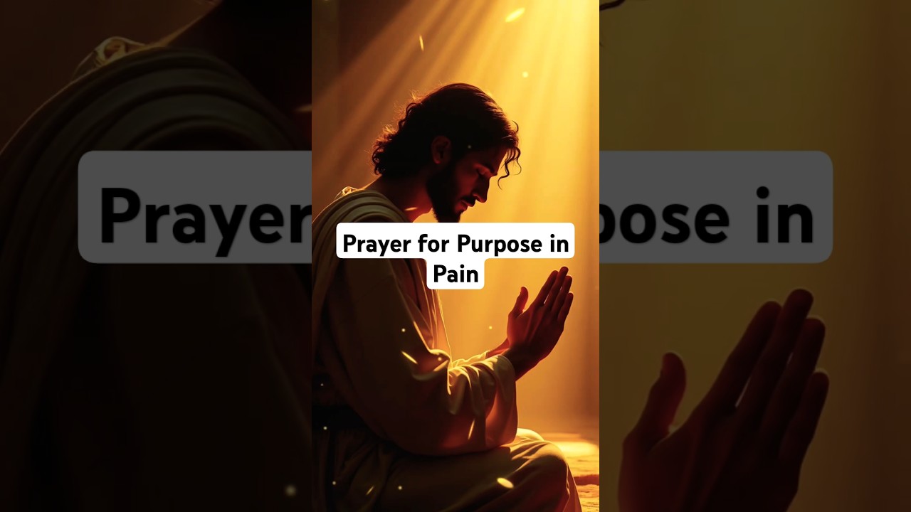 Prayer for God's Purpose in My Struggle:#prayer #bible #worship #devotional