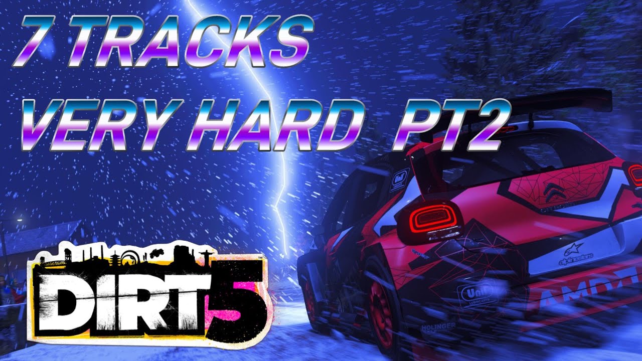 Playthrough - Career Mode 7 Unique Tracks - Difficulty Very Hard - Cockpit View - 4K