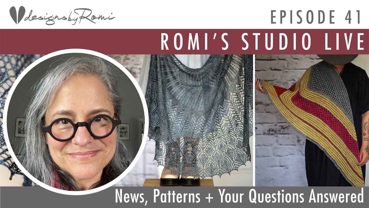Romi's Studio, Episode 41: Two new patterns!