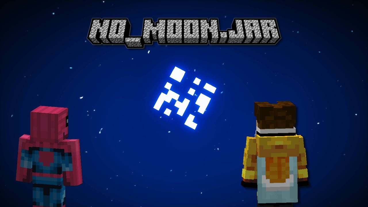 DO NOT LOOK AT THE SKY. | Minecraft no_moon.jar/ Gartic Phone