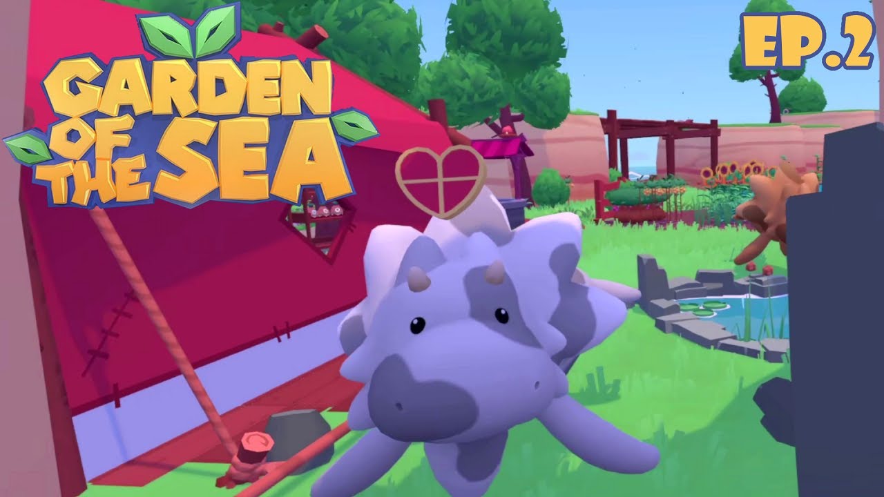 Garden of the Sea [Ep.02] Relaxing Island Farming Sim (VR gameplay, no commentary)