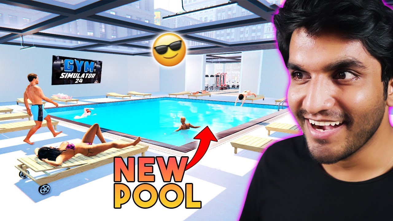 I Opened a new Swimming Pool in my Gym | GYM SIMULATOR 24