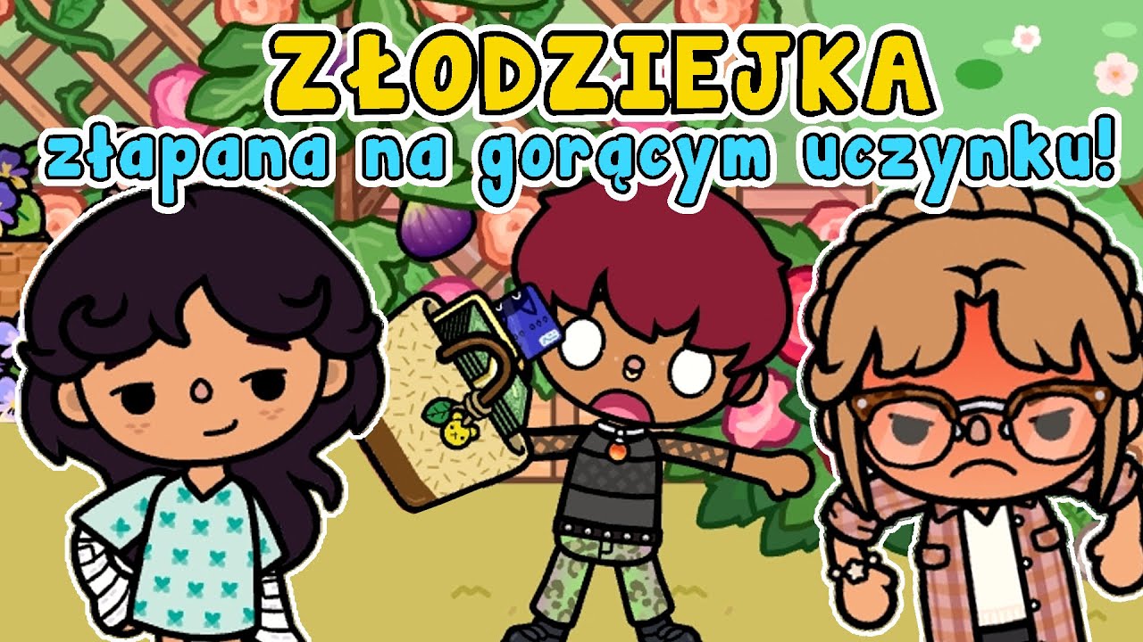 ZŁODZIEJKA PRZYŁAPANA NA GORĄCYM UCZYNKU 😏 TOCA BOCA HISTORYJKI PO POLSKU 🔥 BAJOLANKI