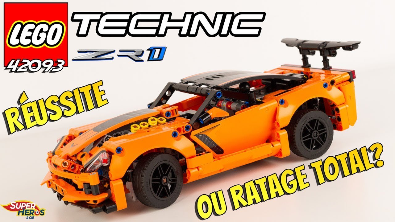 Lego Technic 42093 La Corvette ZR1 Ratage Total ou Réussite? Review Noel 2019