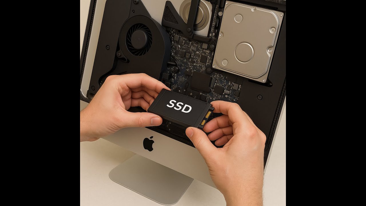 2015 iMac SSD install