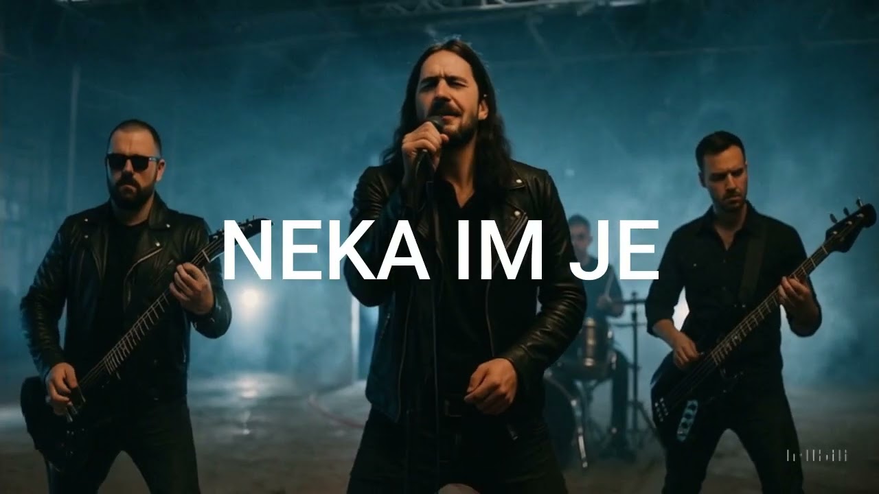 Rade Lacković- Rekli su mi da si plakala AI METAL COVER