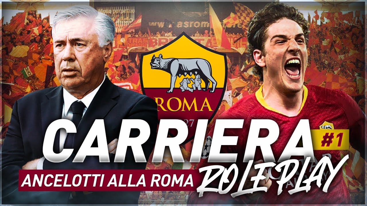IL RITORNO DI CARLETTO IN GIALLOROSSO!! - CARRIERA ROLEPLAY: ANCELOTTI ALLA ROMA!! [PARTE 1]