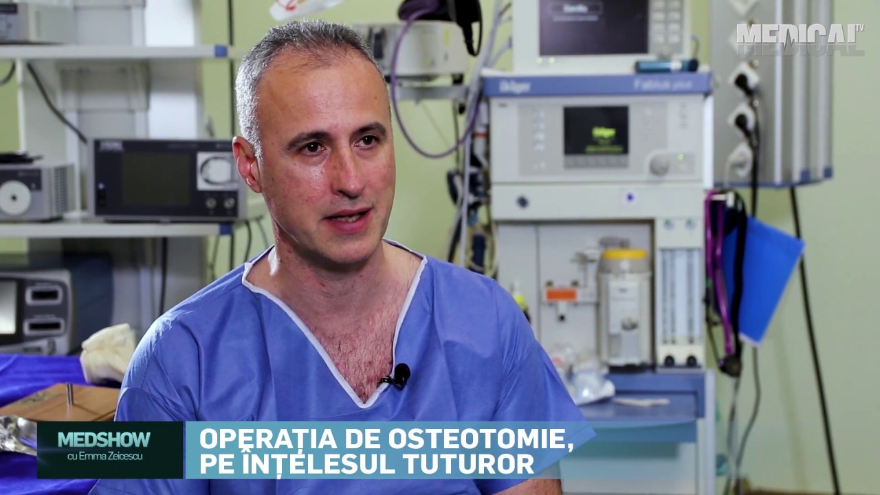 OSTEOTOMIA, OPERAȚIA DE ÎNTÂRZIERE A ARTROZEI