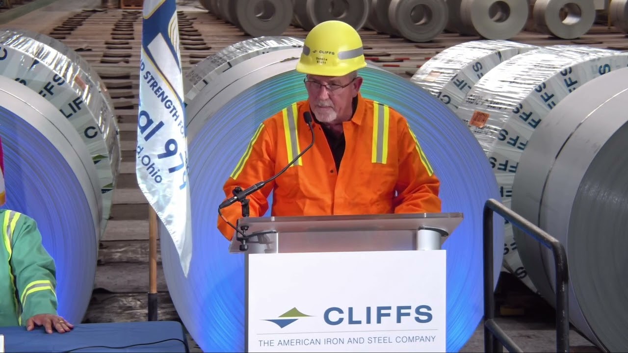 Cleveland-Cliffs Press Conference w/ U.S. Sen. Sherrod Brown & USW International Pres. David McCall