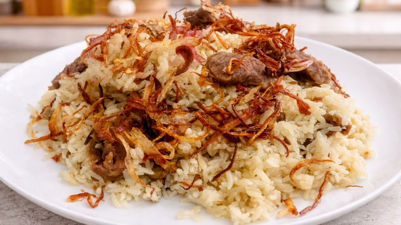 ഇത്രയും രുചിയോടെ ബീഫ് പുലാവ്!//Beef Surbiyan Recipe Malayalam /Beef Pulao/